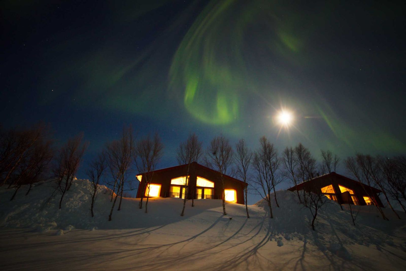 Enchanting northern lights